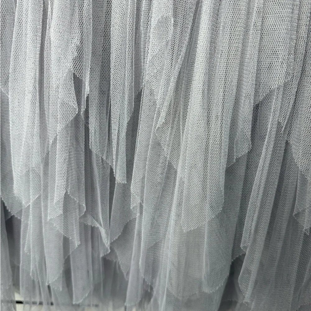 Boutique gray tulle